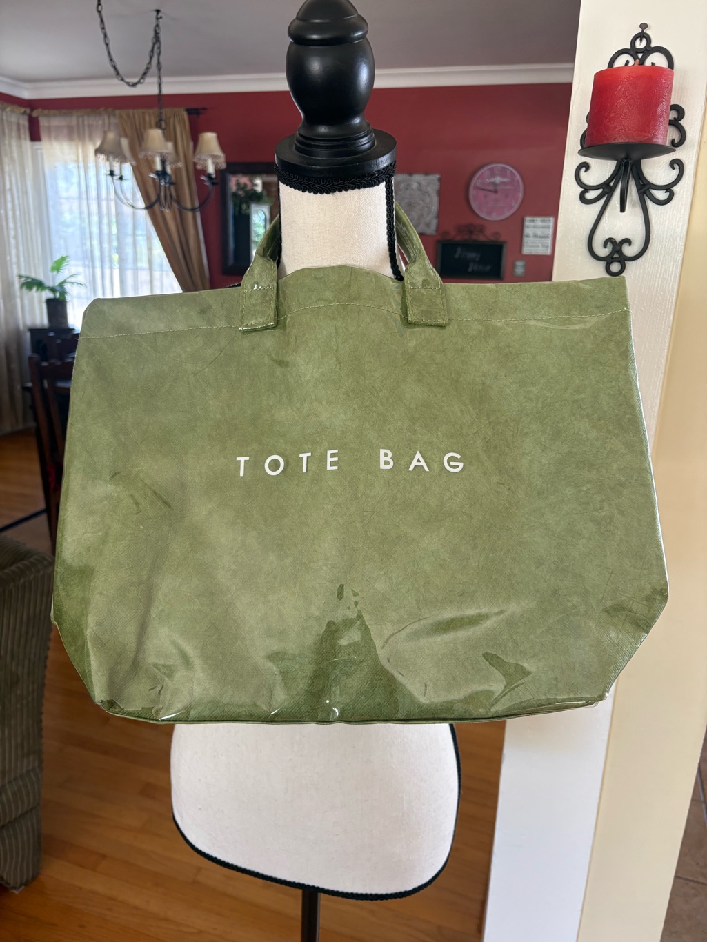 Green Tote Bag Canvas Tote